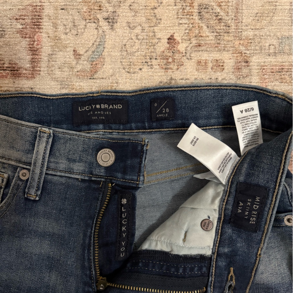 Lucky Brand Women's AVA Midrise Skinny Denim Jeans